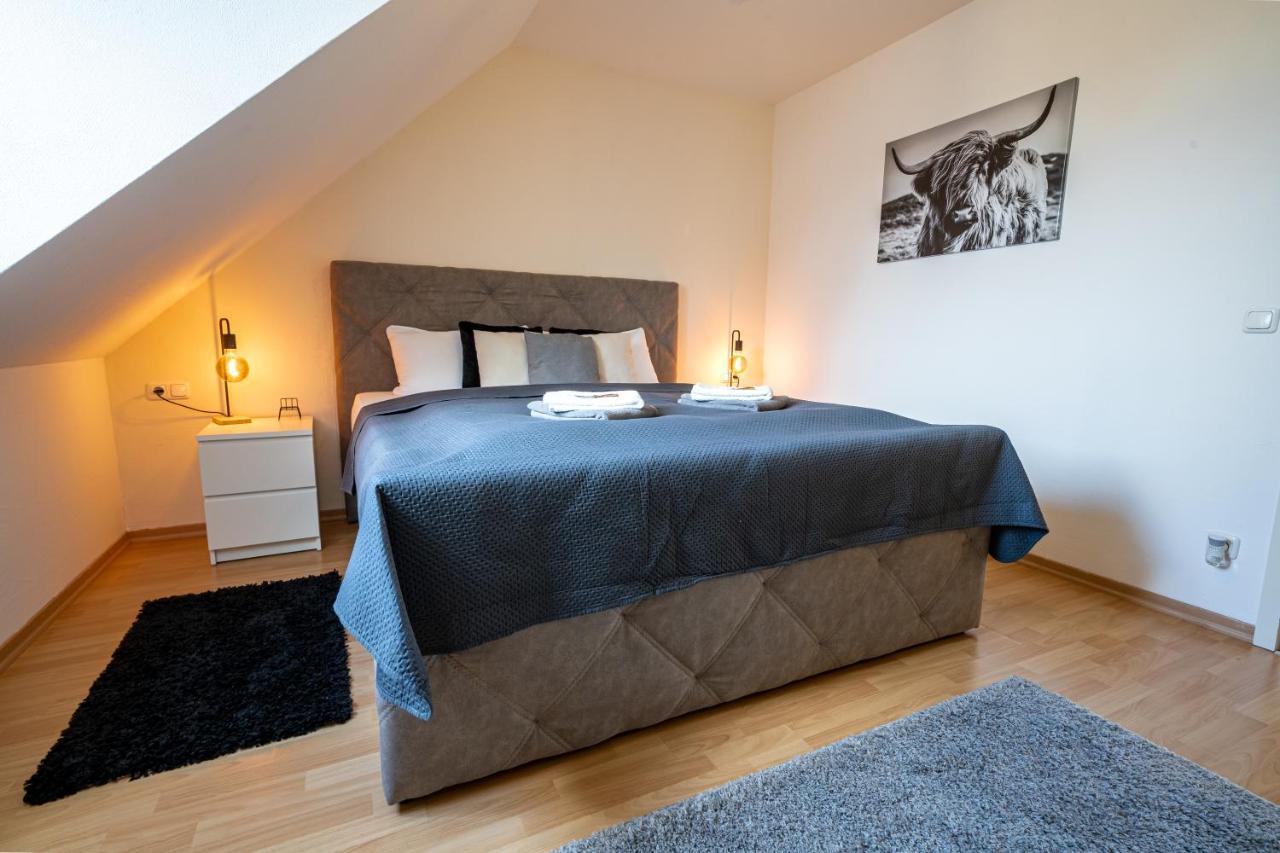 Deluxe Apartment I Klimaanlage I Tiefgarage I Balkon I Wlan Magdeburg Eksteriør bilde