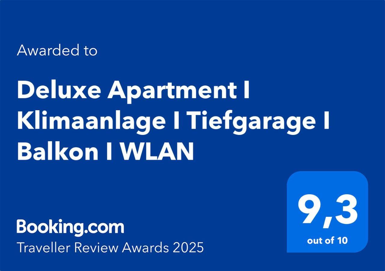 Deluxe Apartment I Klimaanlage I Tiefgarage I Balkon I Wlan Magdeburg Eksteriør bilde